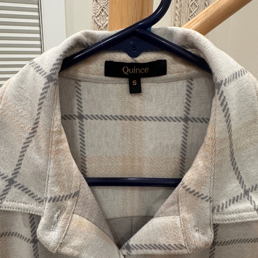 Plaid Button-Up Shacket - image 2